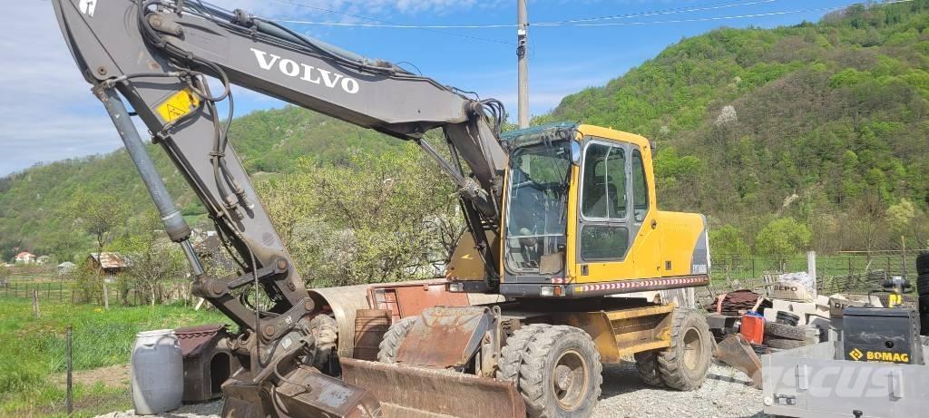 Volvo EW 160 Ratiniai ekskavatoriai