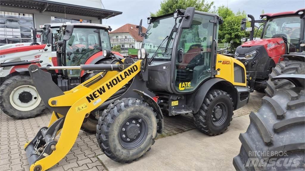 New Holland W 60 C Naudoti ratiniai krautuvai