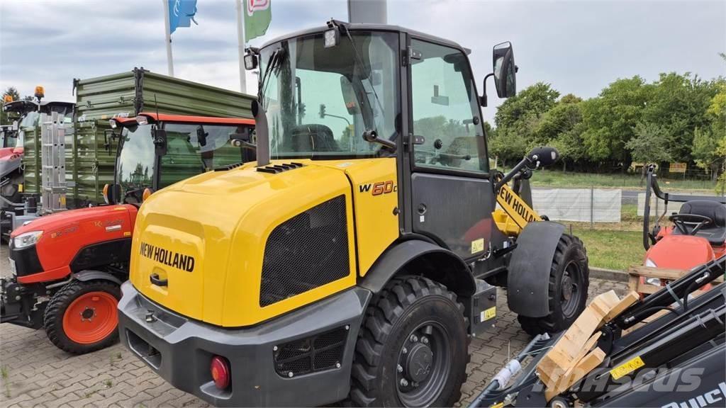 New Holland W 60 C Naudoti ratiniai krautuvai
