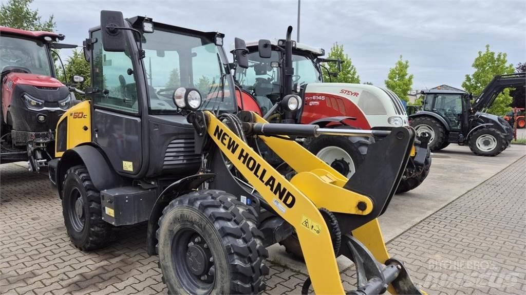 New Holland W 60 C Naudoti ratiniai krautuvai