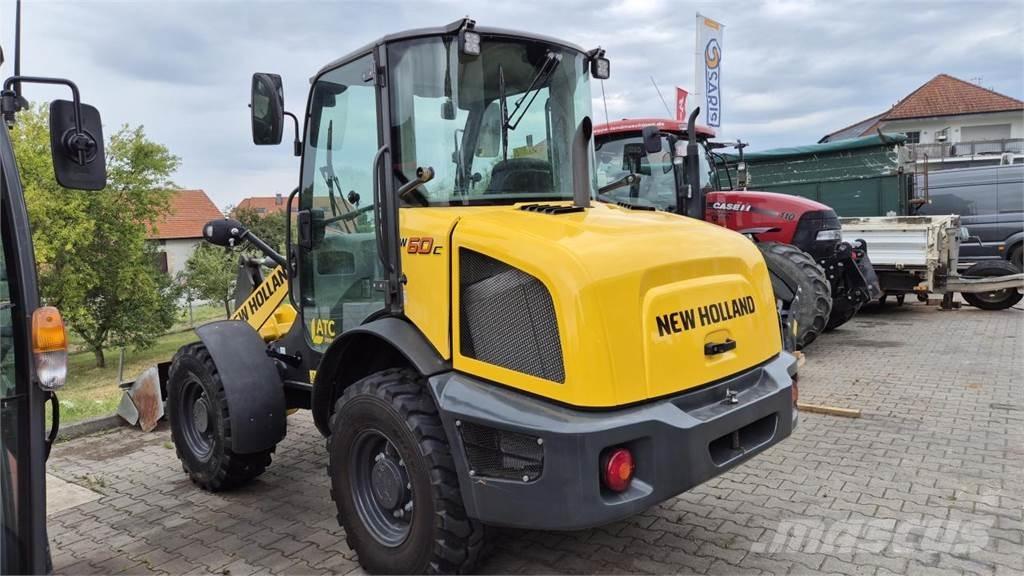 New Holland W 60 C Naudoti ratiniai krautuvai