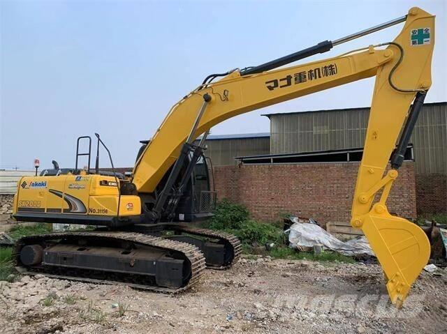 Kobelco SK 200 Vikšriniai ekskavatoriai