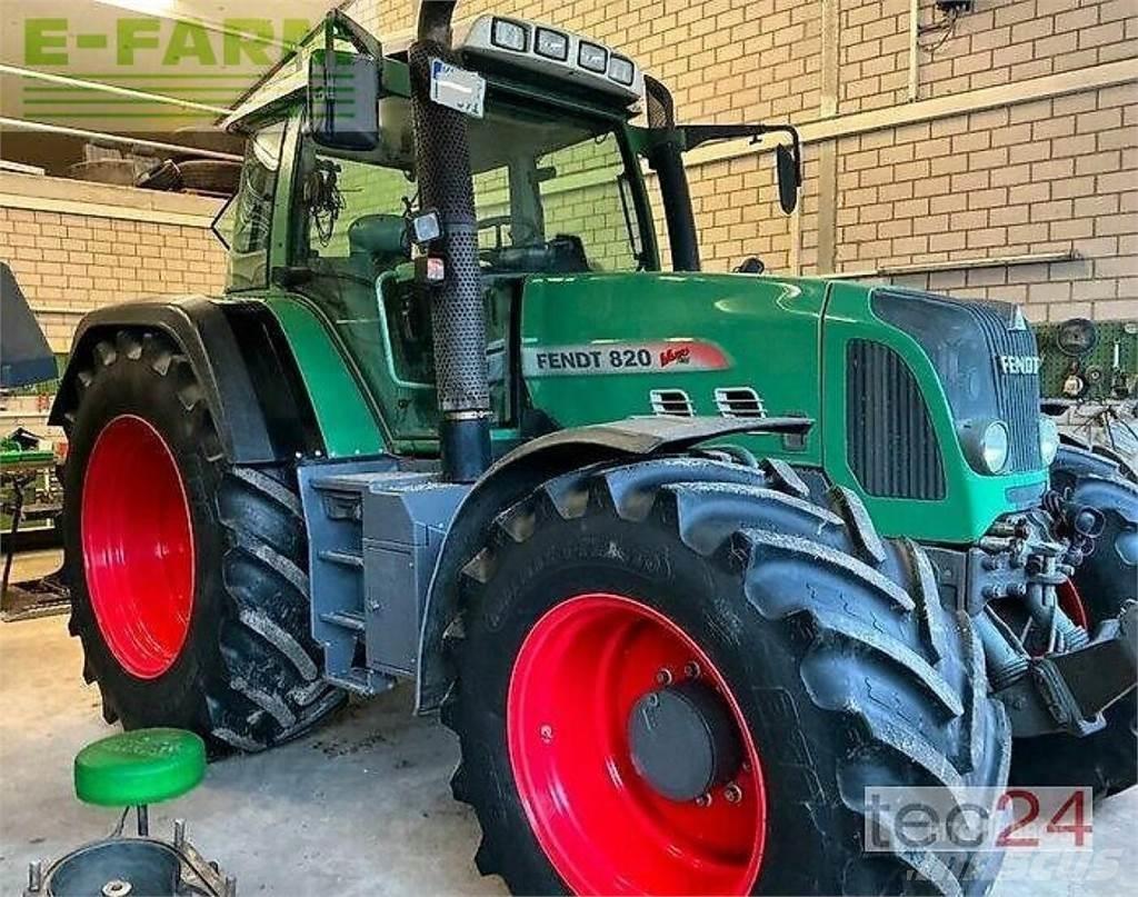 Fendt 820 tms Traktoriai