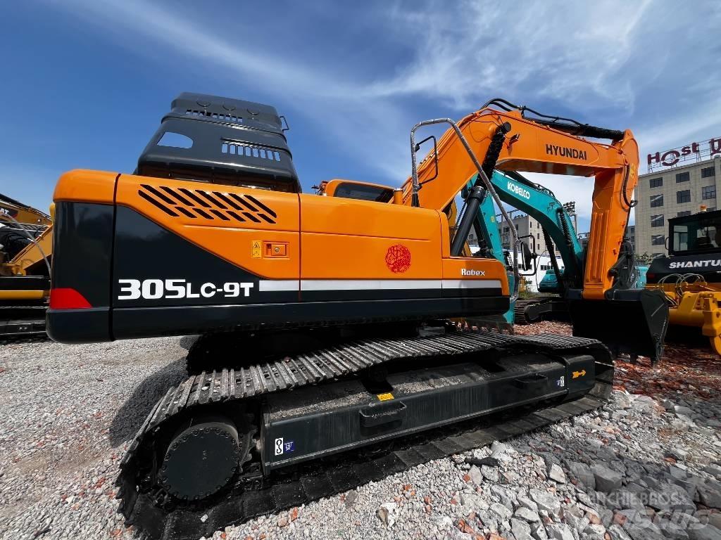 Hyundai R305LC-9T Vikšriniai ekskavatoriai