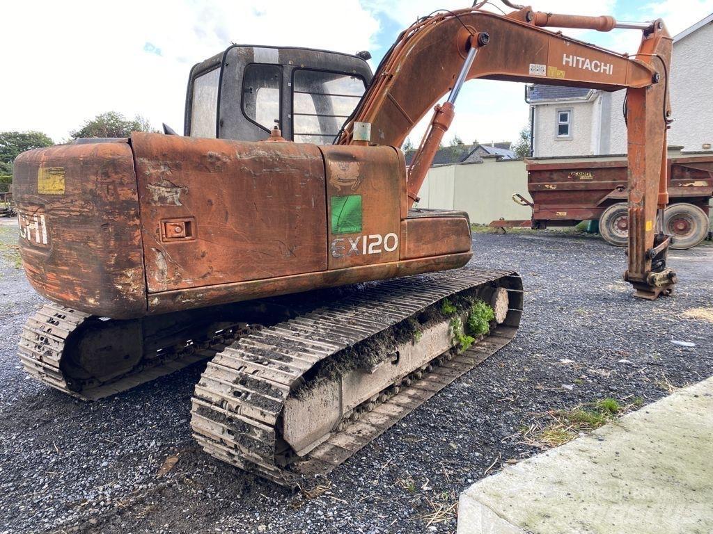 Hitachi EX 120-5 Vikšriniai ekskavatoriai