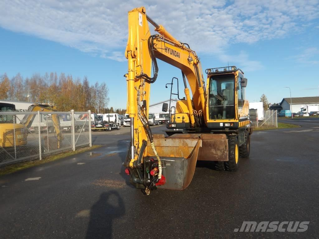 Hyundai R 140 W Ratiniai ekskavatoriai