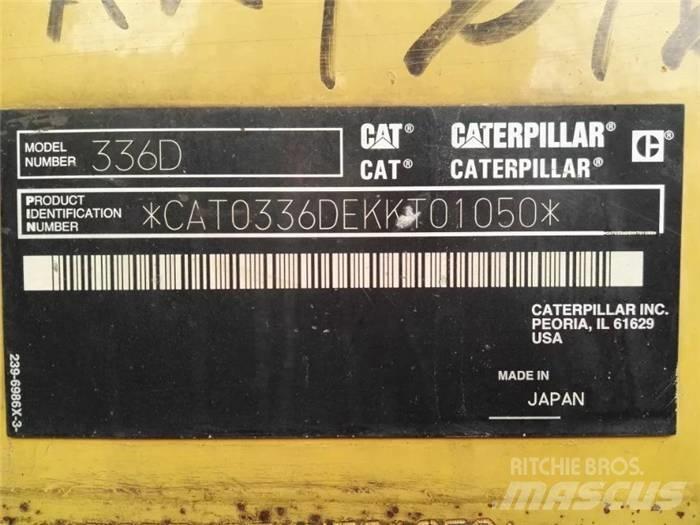 CAT 336 D Vikšriniai ekskavatoriai