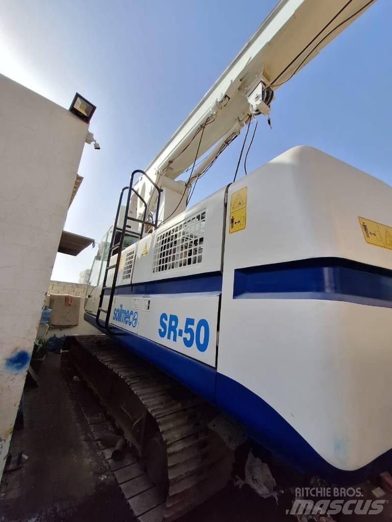 Soilmec SR 50 Polių kalimo technika