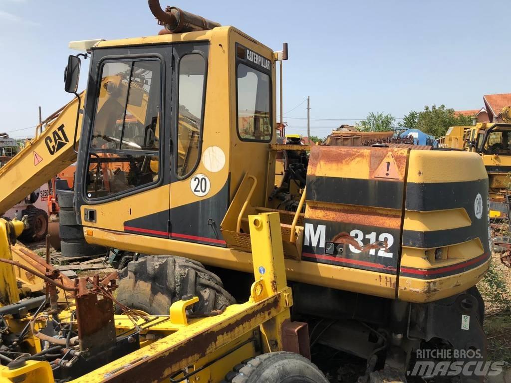 CAT M 312 FOR PARTS Ratiniai ekskavatoriai