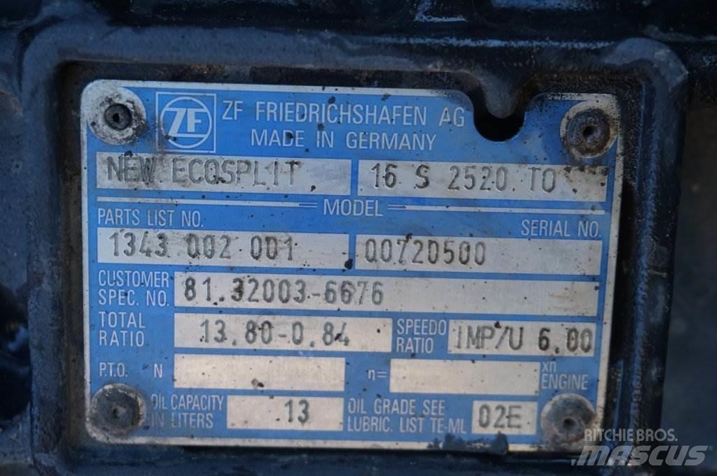ZF 16S2520OD Pavarų dėžės