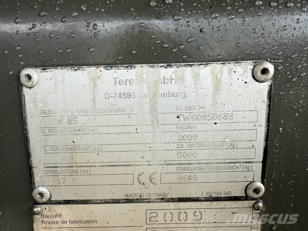 Terex TW 85 Ratiniai ekskavatoriai