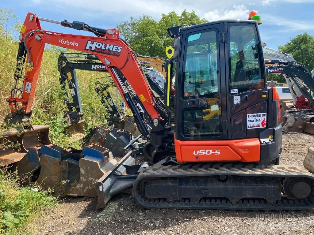 Kubota U 50-5 Mini ekskavatoriai < 7 t