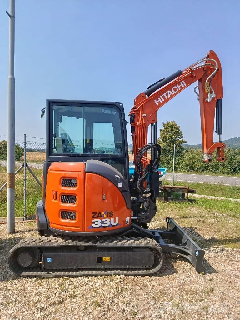 Hitachi ZX33U Vikšriniai ekskavatoriai