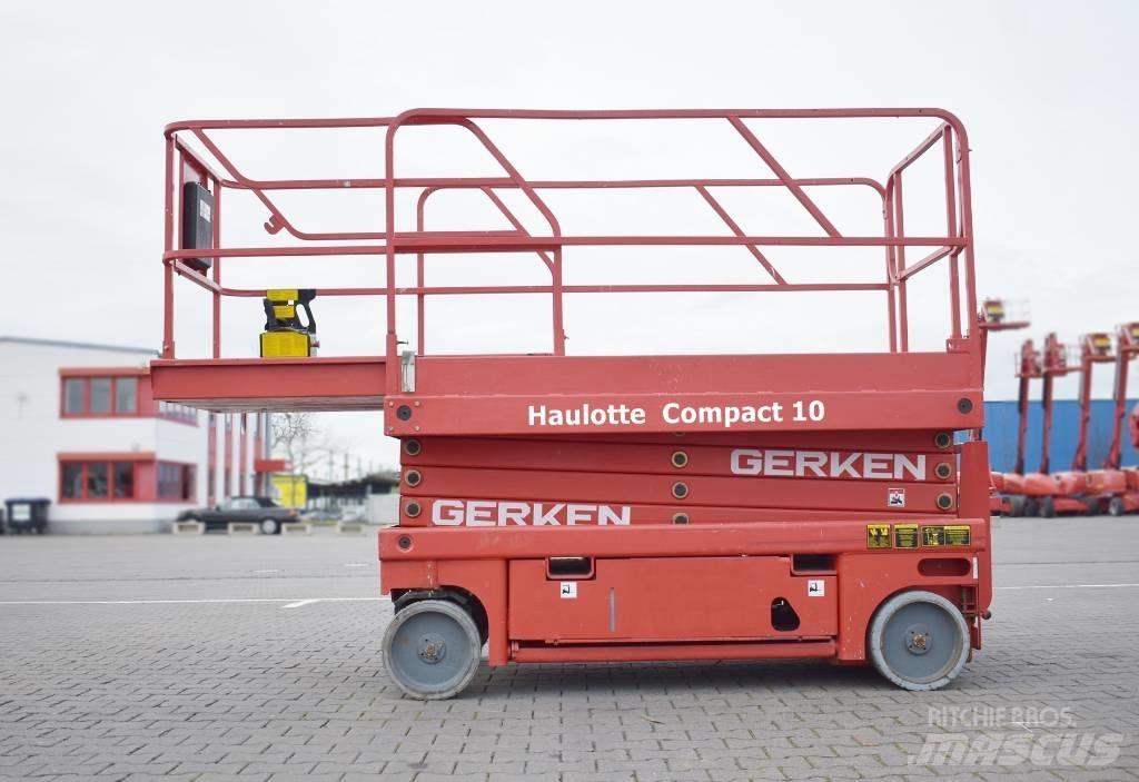 Haulotte Compact 10 Žirkliniai keltuvai