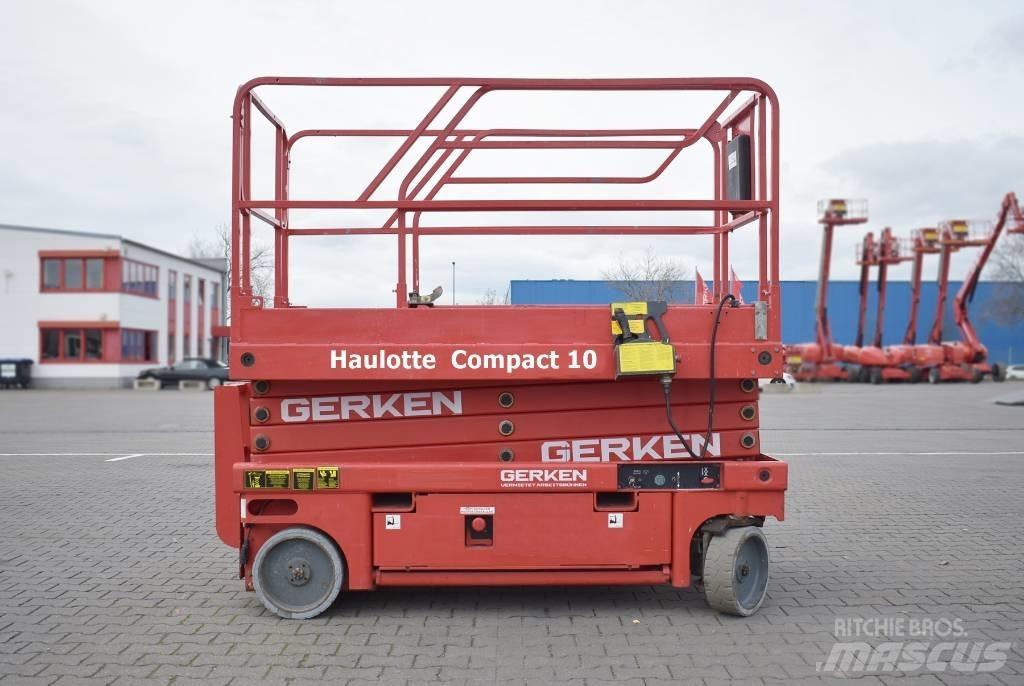 Haulotte Compact 10 Žirkliniai keltuvai