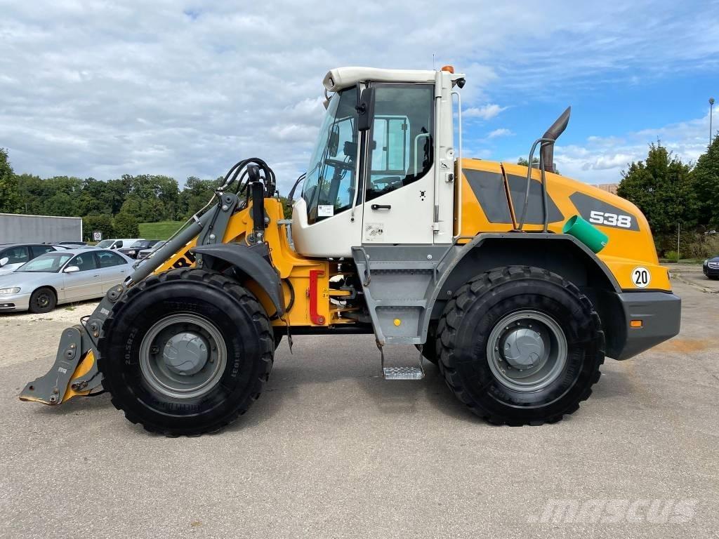Liebherr L 538 Naudoti ratiniai krautuvai