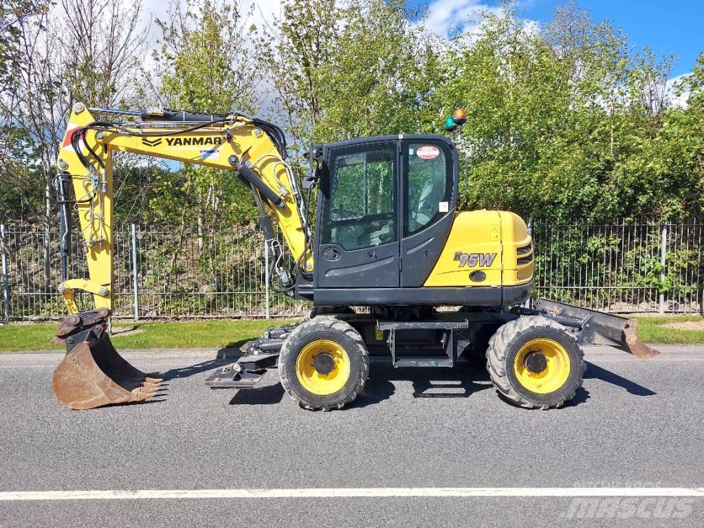Yanmar B95W Ratiniai ekskavatoriai
