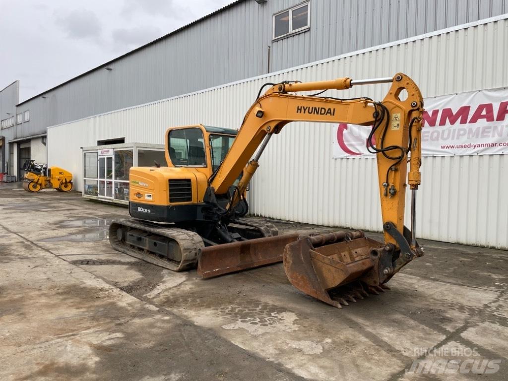 Hyundai R80CR-9 Vidutinės galios ekskavatoriai 7-12 t