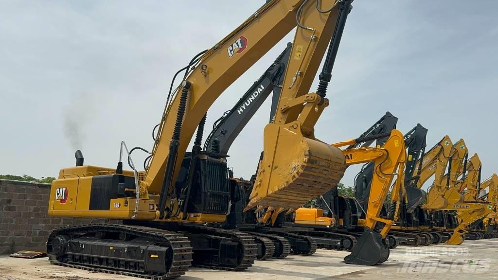 CAT 349 D Vikšriniai ekskavatoriai