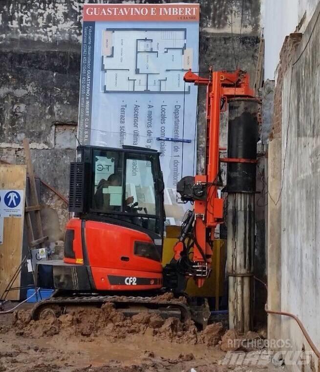 Tescar CF2 Polių kalimo technika