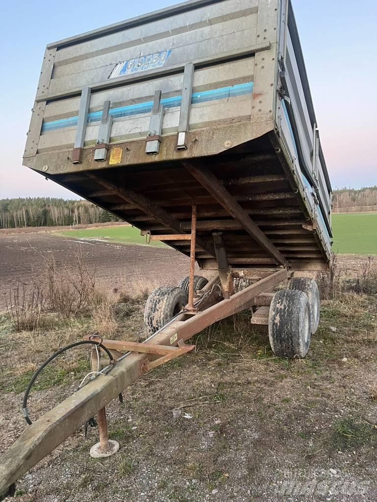 Gisebo Kärra Grūdų vežimėliai