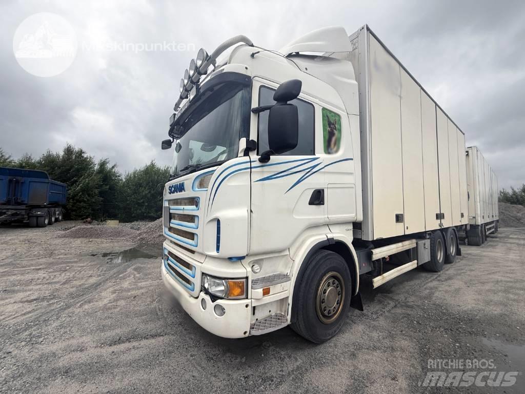 Scania R 480 LB Sunkvežimiai su dengtu kėbulu