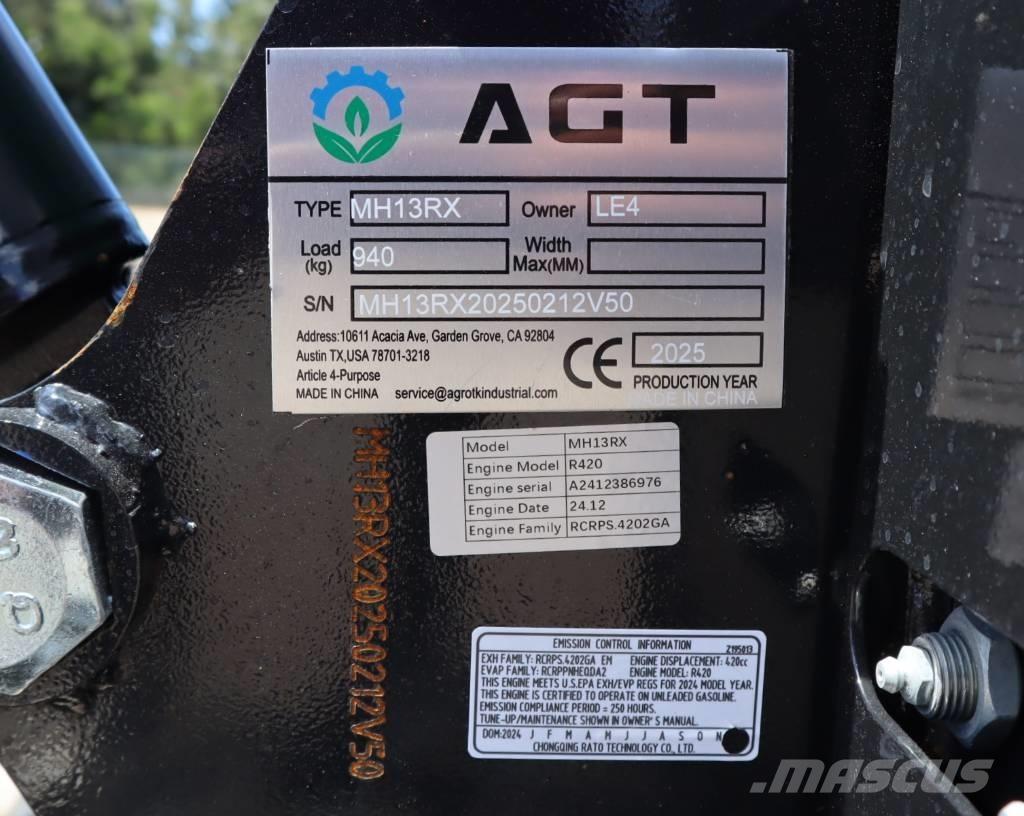 AGT MH13RX Mini ekskavatoriai < 7 t