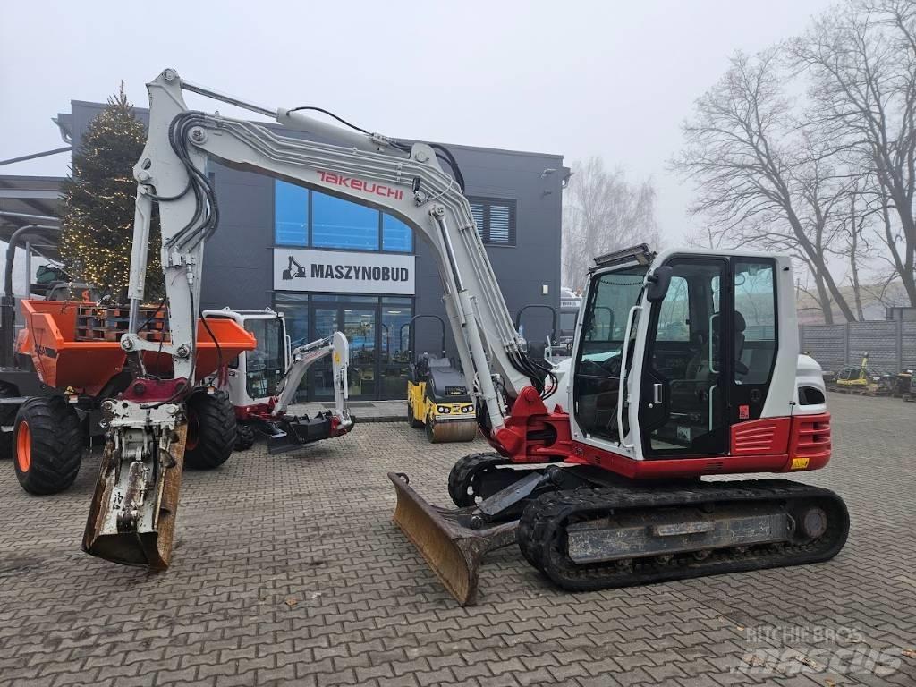 Takeuchi TB 290 Vidutinės galios ekskavatoriai 7-12 t
