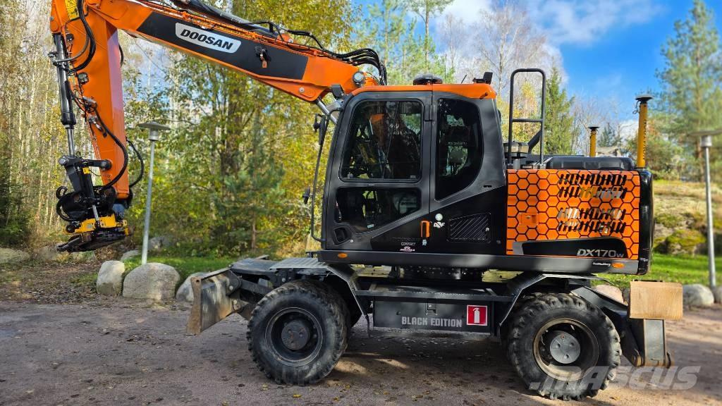 Doosan DX 170 W Ratiniai ekskavatoriai