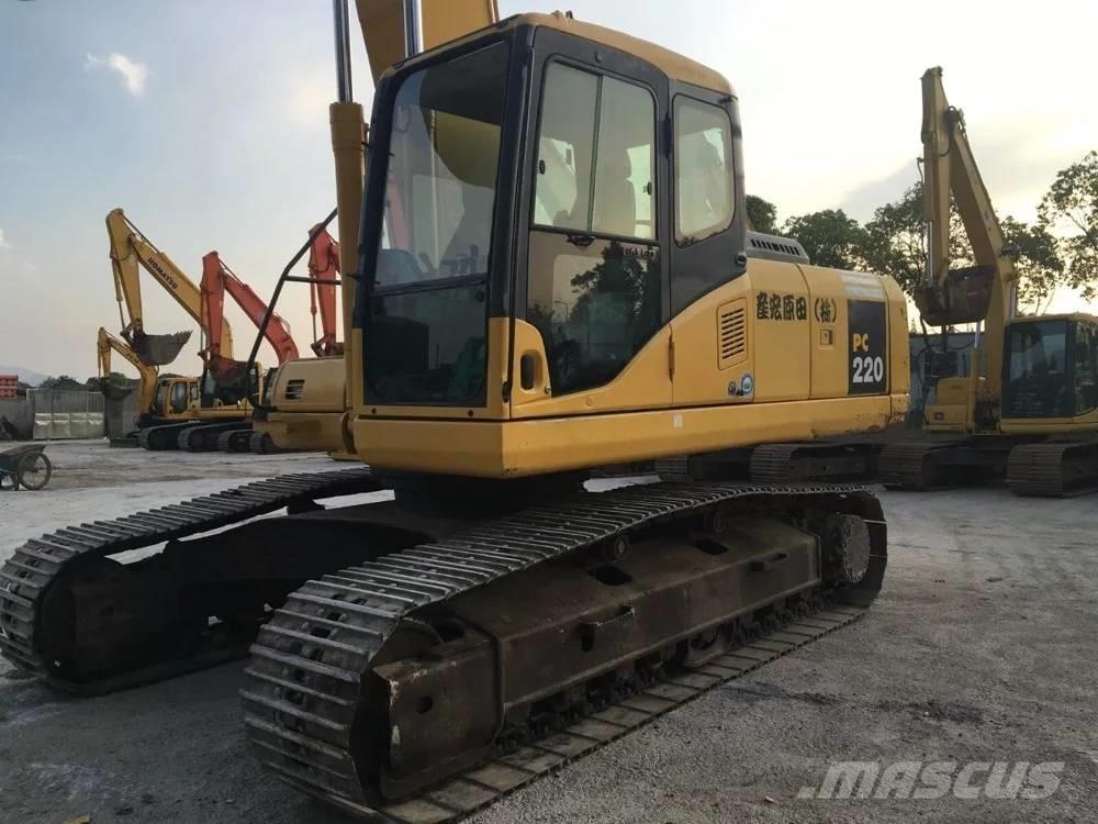 Komatsu pc220-7 Vikšriniai ekskavatoriai