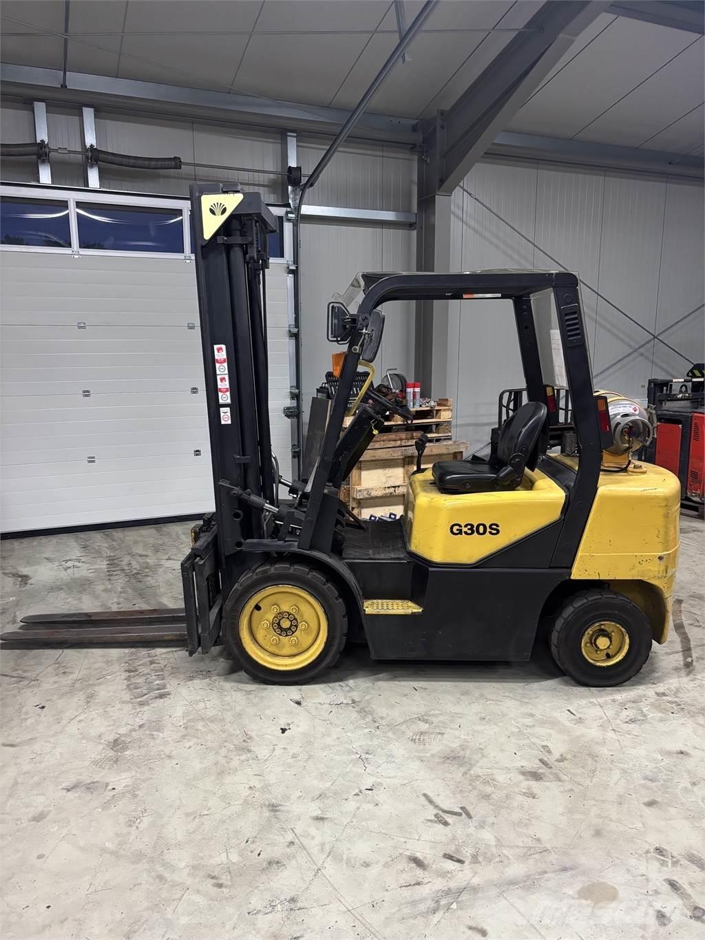 Doosan G30 LPG (dujiniai) krautuvai