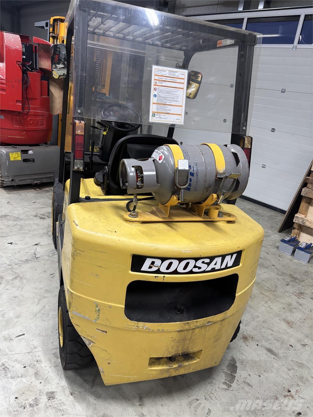 Doosan G30 LPG (dujiniai) krautuvai