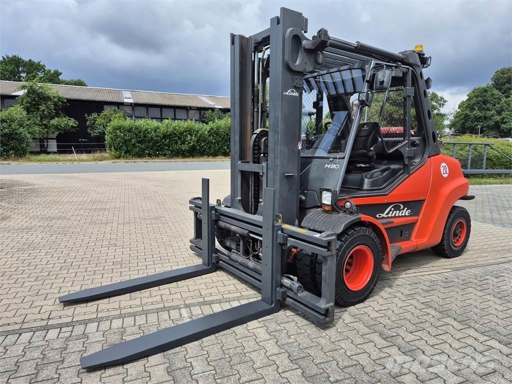 Linde H80T-900 LPG (dujiniai) krautuvai