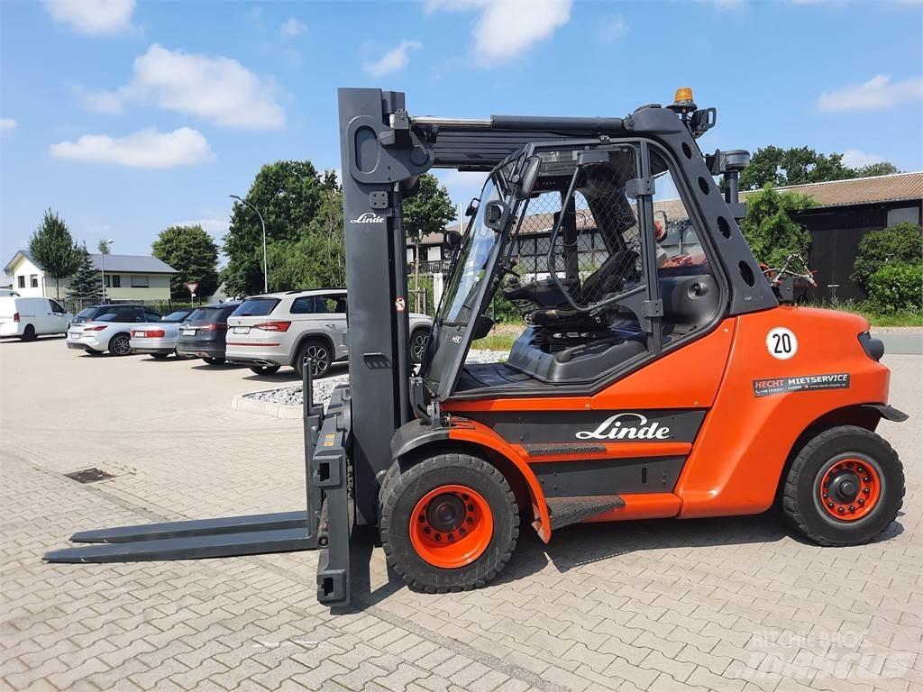 Linde H80T-900 LPG (dujiniai) krautuvai