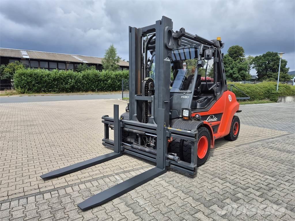 Linde H80T-900 LPG (dujiniai) krautuvai