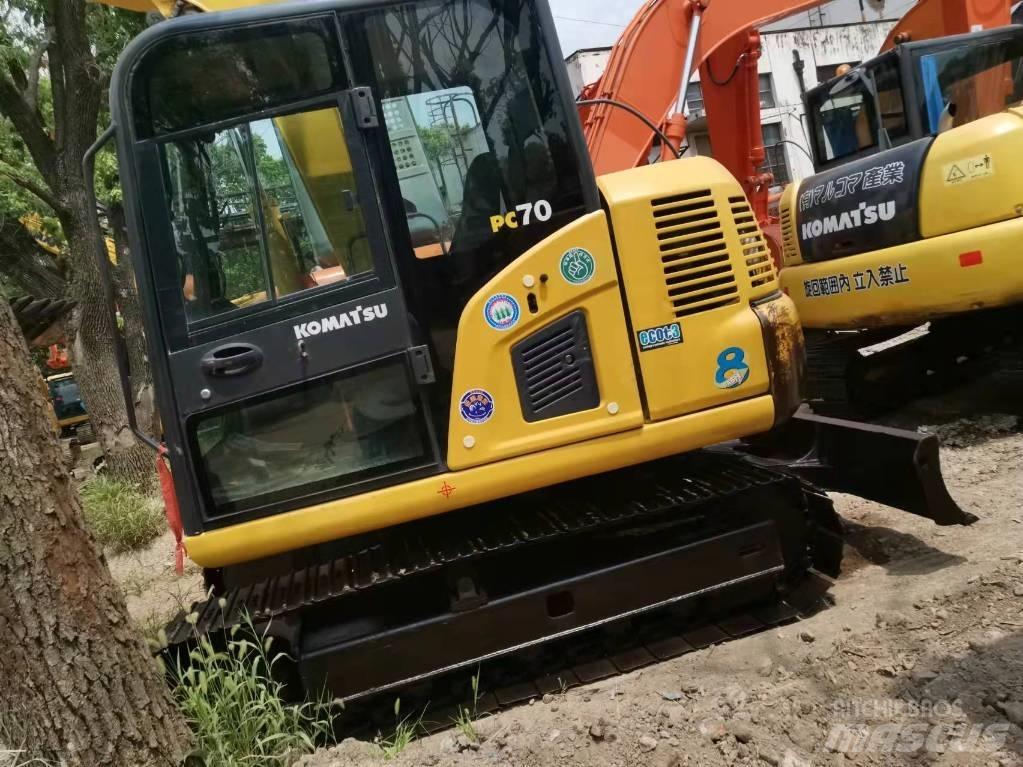 Komatsu PC 70-8 Vikšriniai ekskavatoriai
