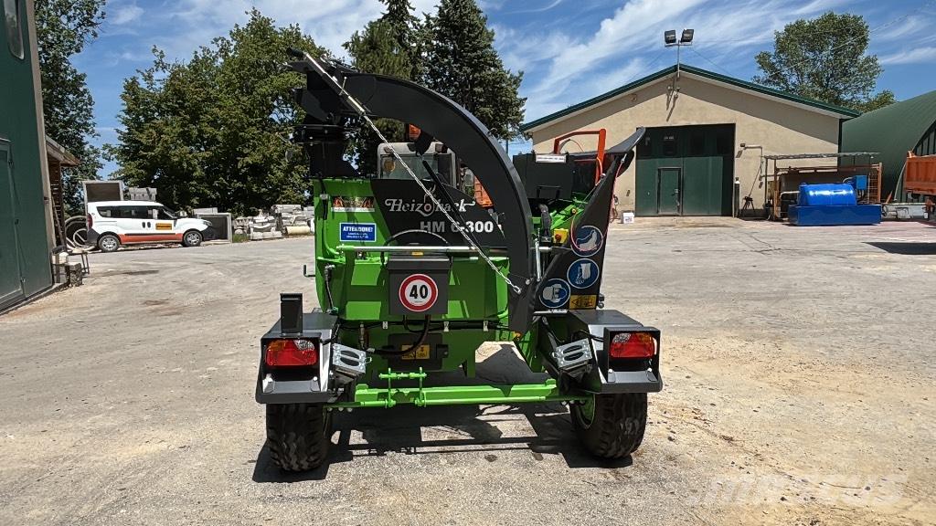 Heizohack HM 6-300 Medienos smulkintuvai