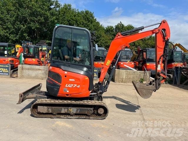 Kubota U 27-4 Mini ekskavatoriai < 7 t