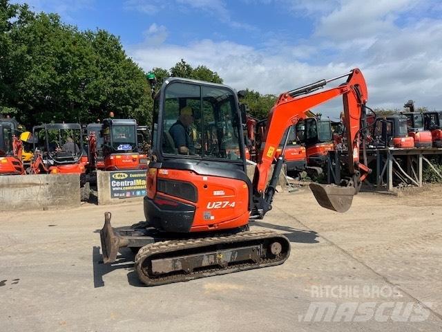 Kubota U 27-4 Mini ekskavatoriai < 7 t