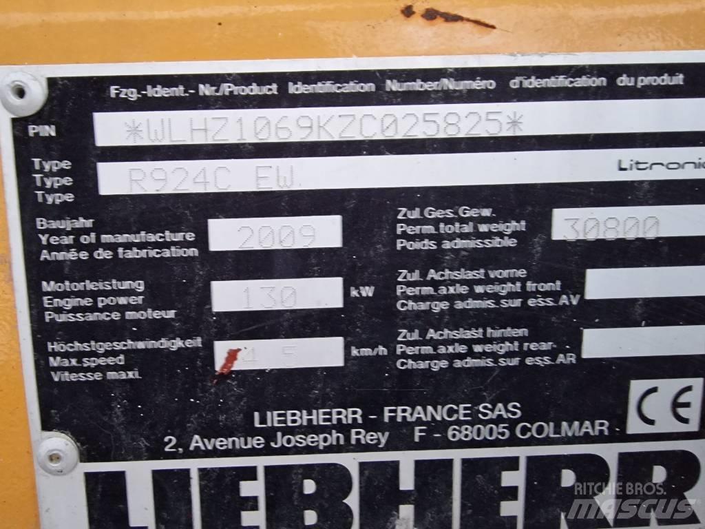 Liebherr R 924 C EW Atliekų / pramoniniai krautuvai