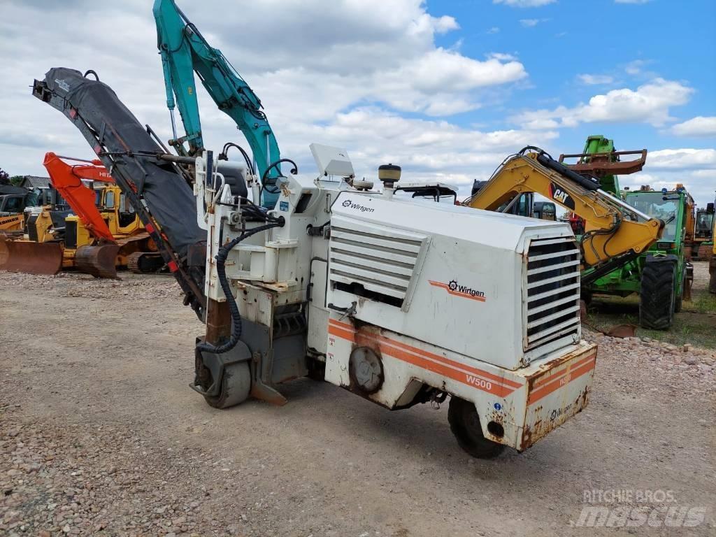 Wirtgen W500 Asfalto šalto frezavimo technika