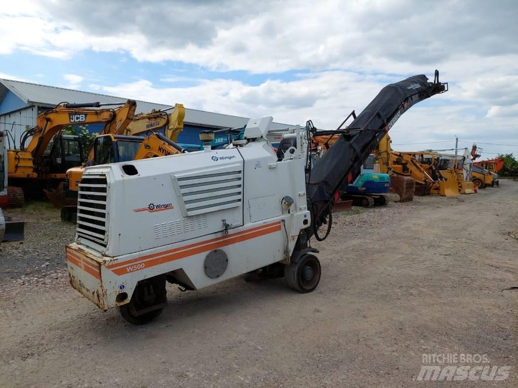 Wirtgen W500 Asfalto šalto frezavimo technika