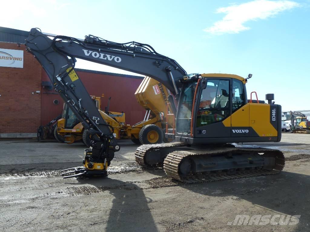 Volvo EC140EL Vikšriniai ekskavatoriai