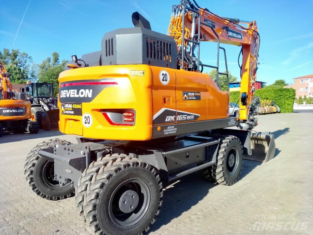 Develon DX 165 WR-7 Ratiniai ekskavatoriai