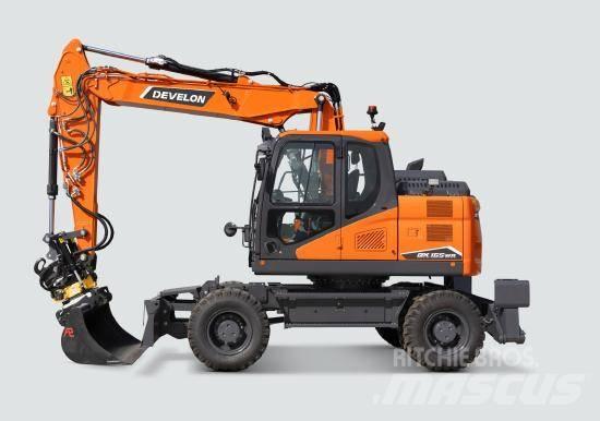 Develon DX 165 WR-7 Ratiniai ekskavatoriai