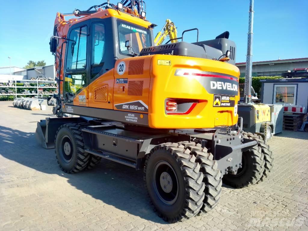 Develon DX 165 WR-7 Ratiniai ekskavatoriai