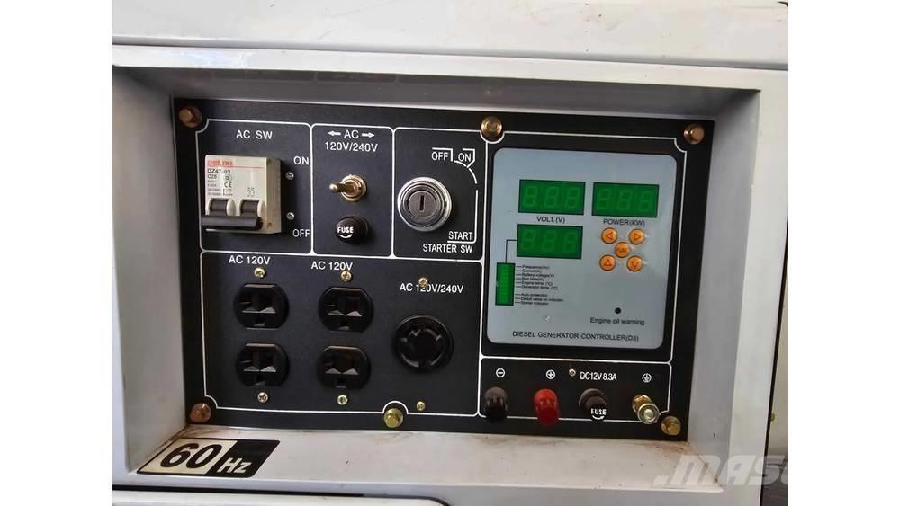 Mustang 6500 DP Dyzeliniai generatoriai