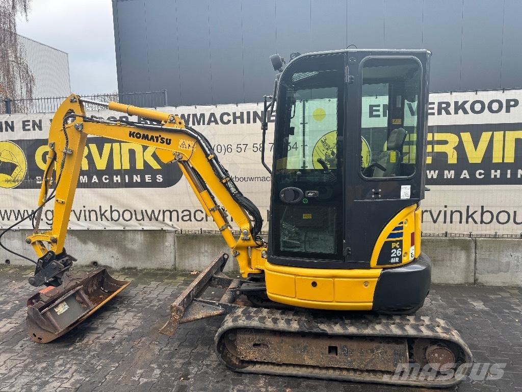 Komatsu PC 26 MR-3 Mini ekskavatoriai < 7 t