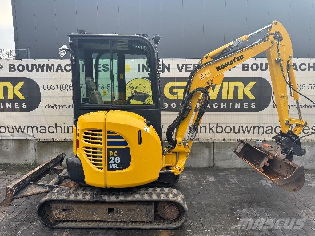 Komatsu PC 26 MR-3 Mini ekskavatoriai < 7 t