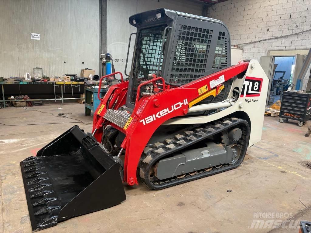 Takeuchi TL 8 Krautuvai su šoniniu pasukimu